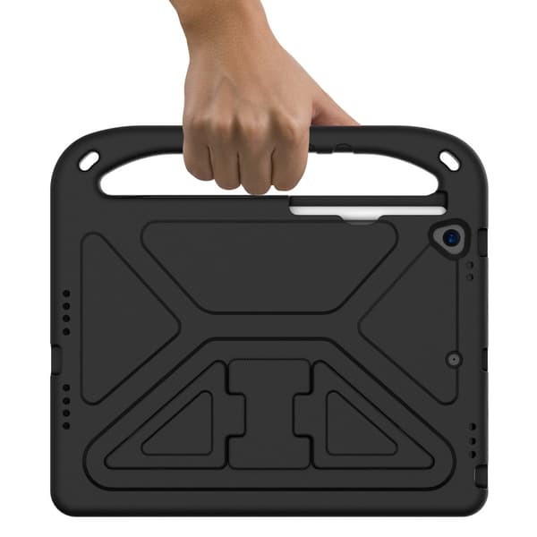 SKALO iPad 10.2 Barnskal med handtag och ställ - Svart