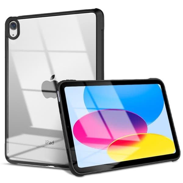 SKALO iPad 10.9 (2022) Hybrid Cover - Sort
