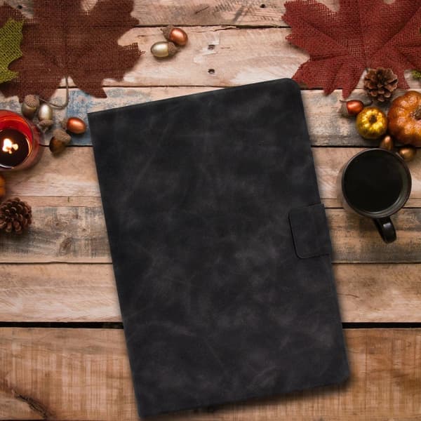 SKALO iPad 10.9 (2022) PU-læder Flip Cover - Grå