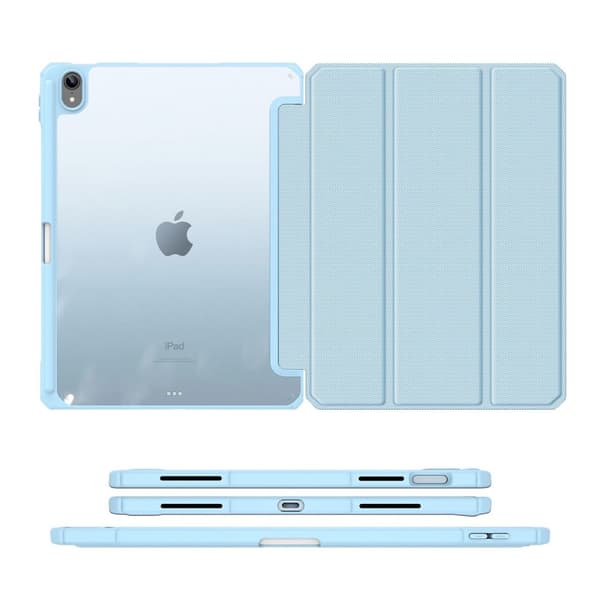 DUX DUCIS iPad 10.9 (2022) TOBY Series Trifold Flip Cover - Turkis