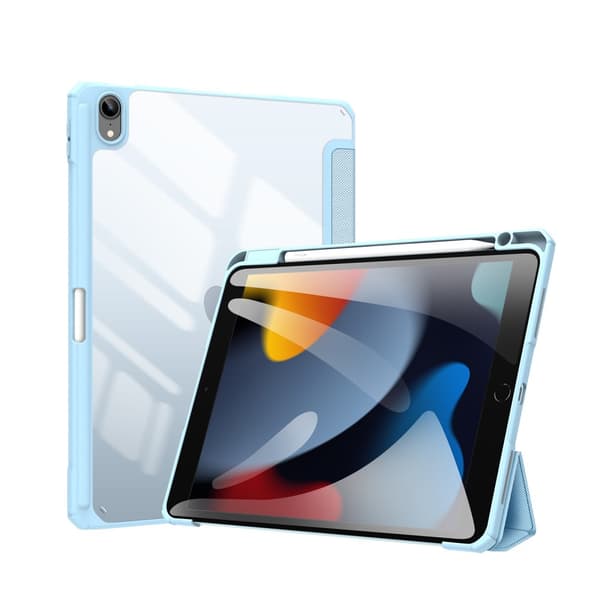 DUX DUCIS iPad 10.9 (2022) TOBY Series Trifold Flip Cover - Turkis