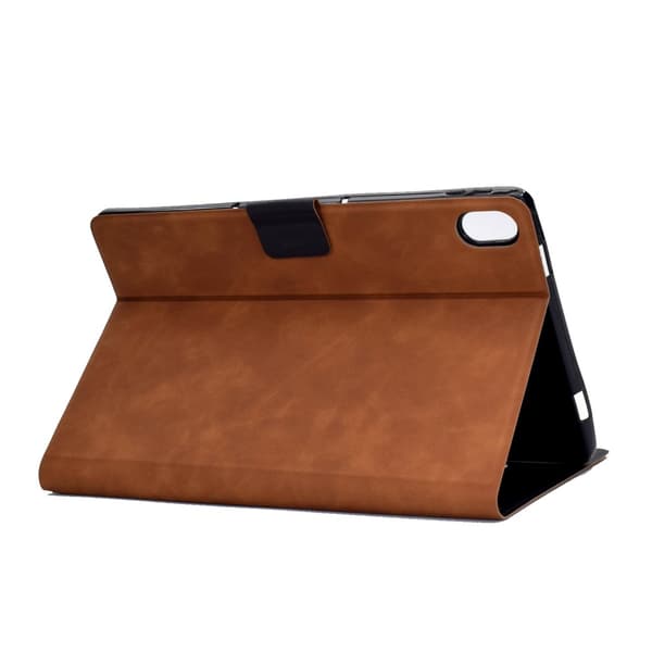 SKALO iPad 10.9 (2022) PU-læder Flip Cover - Brun