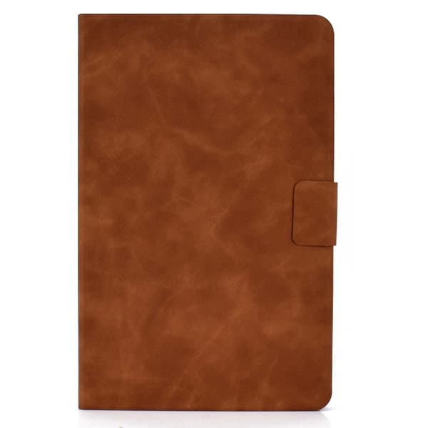 SKALO iPad 10.9 (2022) PU-læder Flip Cover - Brun