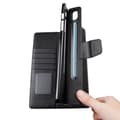 Miniatyrbild 4 av 6: SKALO Samsung Tab S7/S8 PU-Läder Fodral - Svart