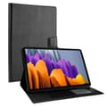 Miniatyrbild 1 av 6: SKALO Samsung Tab S7/S8 PU-Läder Fodral - Svart