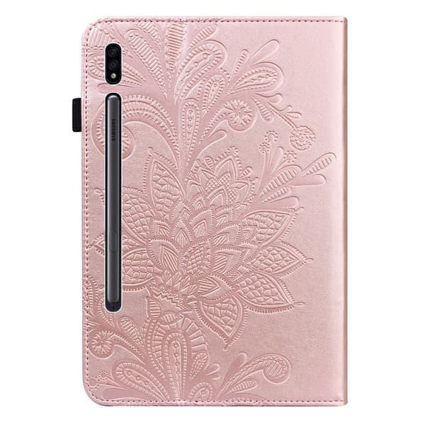 SKALO Samsung Tab S8 Mandala Fodral - Roséguld