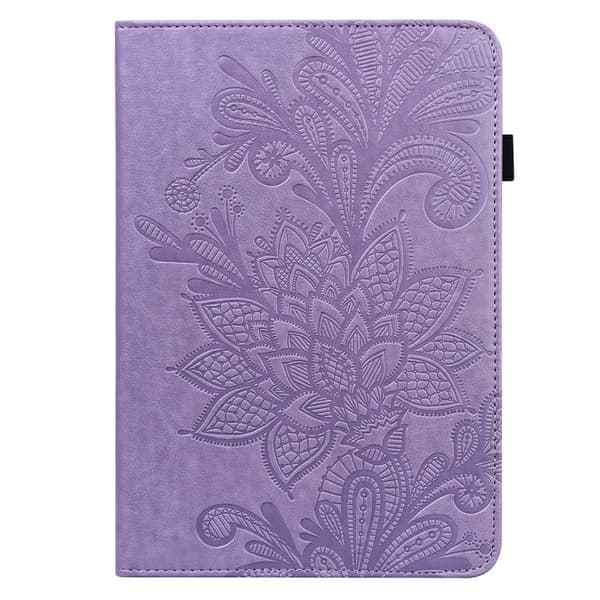 SKALO Samsung Tab S8 Mandala Flip Cover - Lilla