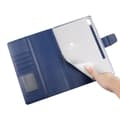 Pikkukuva 3 / 6: SKALO Samsung Tab S7/S8 PU-nahkainen Lompakkokotelo - Sininen