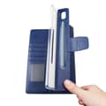 Pikkukuva 4 / 6: SKALO Samsung Tab S7/S8 PU-nahkainen Lompakkokotelo - Sininen