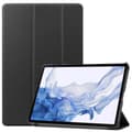 Pikkukuva 1 / 9: SKALO Samsung Tab S8 Trifold Suojakotelo - Musta