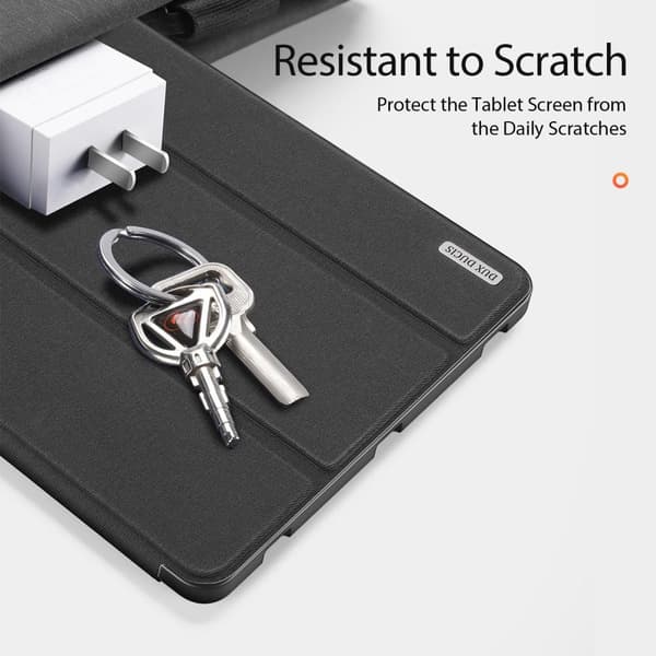 DUX DUCIS Samsung Tab S7+/S7 FE/S8+ DOMO Series Trifold Fodral - Svart
