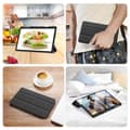 Miniatyrbild 8 av 10: DUX DUCIS Samsung Tab S7+/S7 FE/S8+ DOMO Series Trifold Fodral - Svart