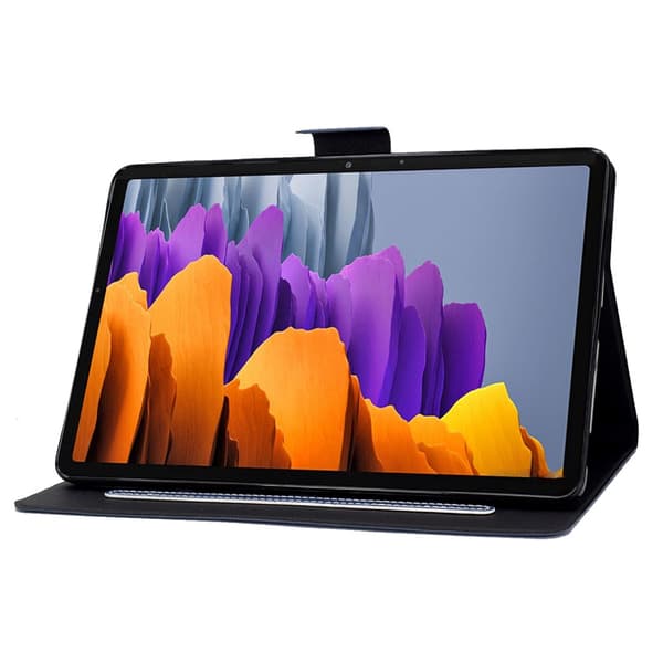 SKALO Samsung Tab S7/S8 PU-Läder Fodral - Blå