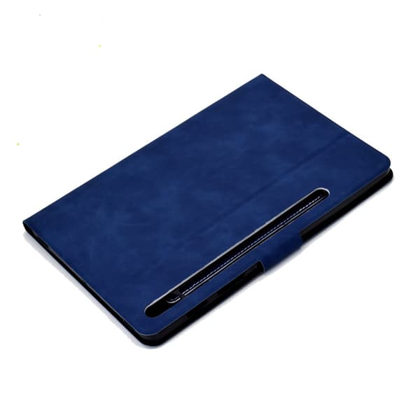 SKALO Samsung Tab S7/S8 PU-Läder Fodral - Blå