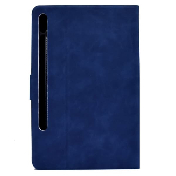 SKALO Samsung Tab S7/S8 PU-Läder Fodral - Blå
