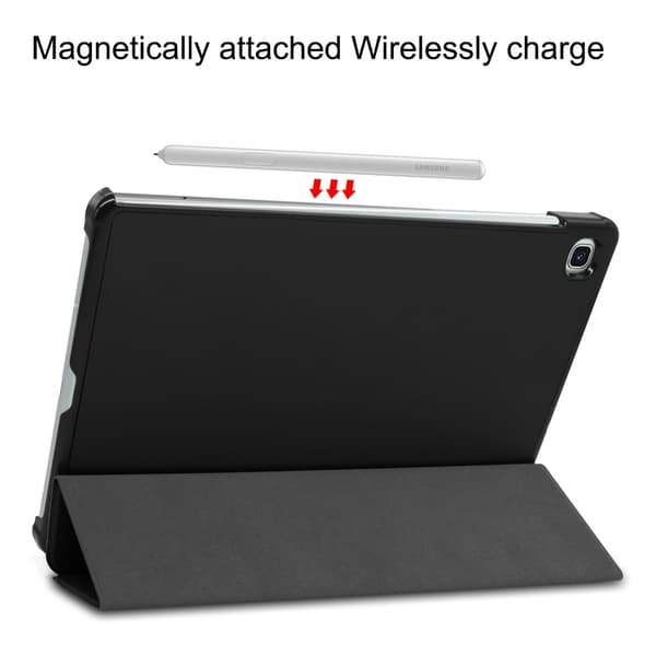 SKALO Samsung Tab S6 Lite Trifold Flip Cover - Sort