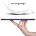 Pikkukuva 2 / 9: SKALO Samsung Tab S6 Lite Trifold Suojakotelo - Tummansininen