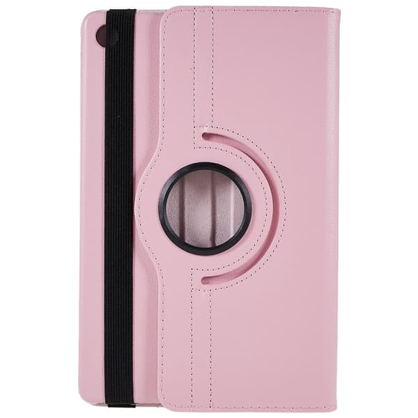 SKALO Lenovo Tab M10 Plus 10.6" (Gen 3) 360 Litchi Flip Cover - Pink