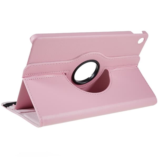 SKALO Lenovo Tab M10 Plus 10.6" (Gen 3) 360 Litchi Flip Cover - Pink