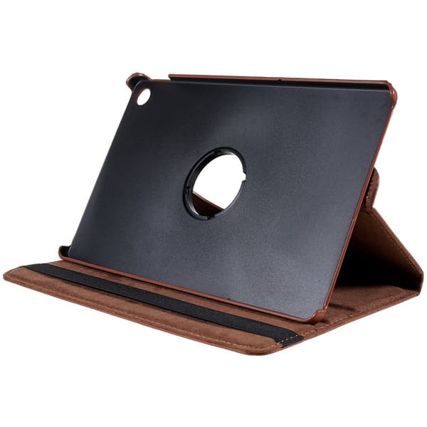 SKALO Lenovo Tab M10 Plus 10.6" (Gen 3) 360 Litchi Flip Cover - Brun