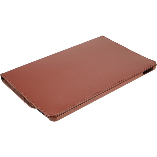 SKALO Lenovo Tab M10 Plus 10.6" (Gen 3) 360 Litchi Flip Cover - Brun