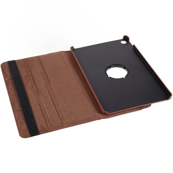 SKALO Lenovo Tab M10 Plus 10.6" (Gen 3) 360 Litchi Flip Cover - Brun