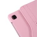 Miniatyrbillede 6 af 10: SKALO Samsung Tab A7 Lite 360 Litchi Flip Cover - Pink