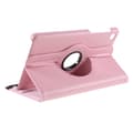 Miniatyrbillede 8 af 10: SKALO Samsung Tab A7 Lite 360 Litchi Flip Cover - Pink