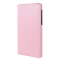 Miniatyrbillede 2 af 10: SKALO Samsung Tab A7 Lite 360 Litchi Flip Cover - Pink