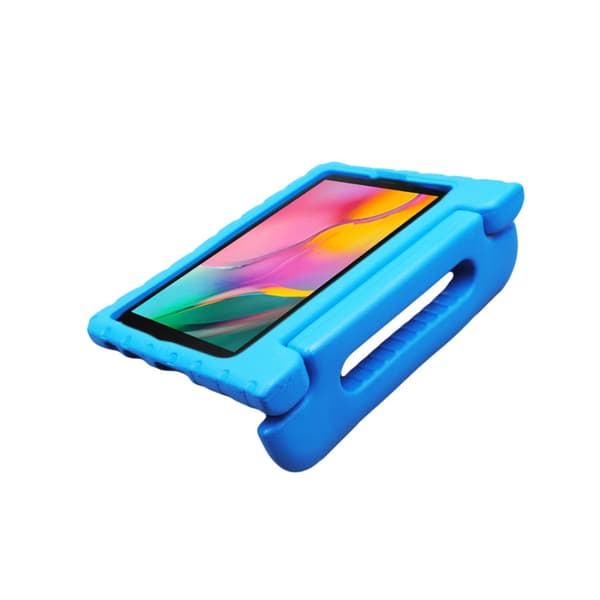 SKALO Samsung Tab A7 Lite Cover med håndtag/stativ - Blå
