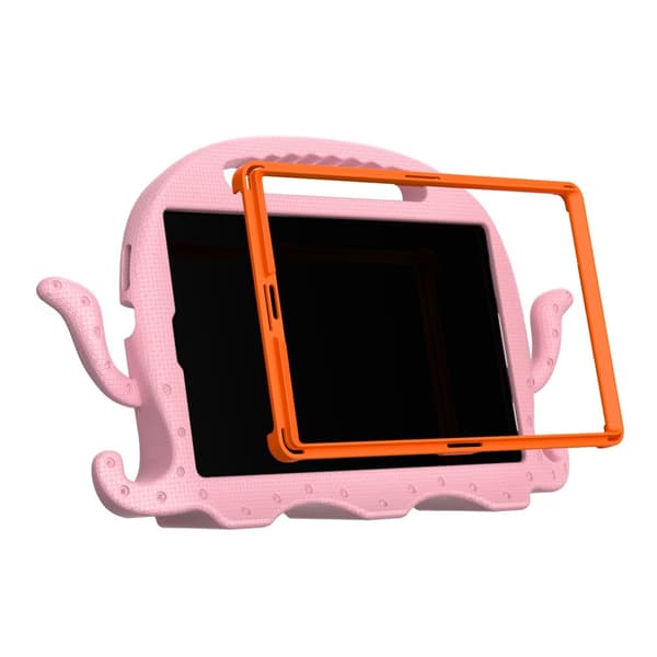 SKALO Samsung Tab A7 Lite 3D Cartoon børns cover - Pink