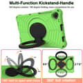 Miniatyrbillede 3 af 8: SKALO Lenovo Tab M10 FHD Plus 10.3" Ekstra stødsikker Armor Spider Mesh Cover med skulderrem - Grøn