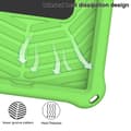 Miniatyrbillede 5 af 8: SKALO Lenovo Tab M10 FHD Plus 10.3" Ekstra stødsikker Armor Spider Mesh Cover med skulderrem - Grøn