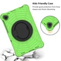 Miniatyrbillede 6 af 8: SKALO Lenovo Tab M10 FHD Plus 10.3" Ekstra stødsikker Armor Spider Mesh Cover med skulderrem - Grøn