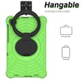Miniatyrbillede 7 af 8: SKALO Lenovo Tab M10 FHD Plus 10.3" Ekstra stødsikker Armor Spider Mesh Cover med skulderrem - Grøn