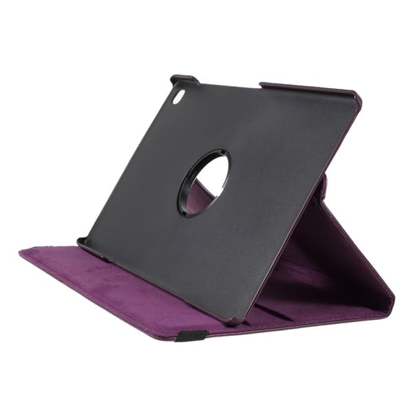 SKALO Samsung Tab S6 Lite 360 Litchi Flip Cover - Lilla