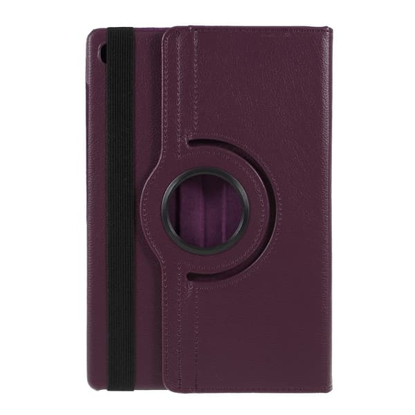 SKALO Samsung Tab S6 Lite 360 Litchi Flip Cover - Lilla