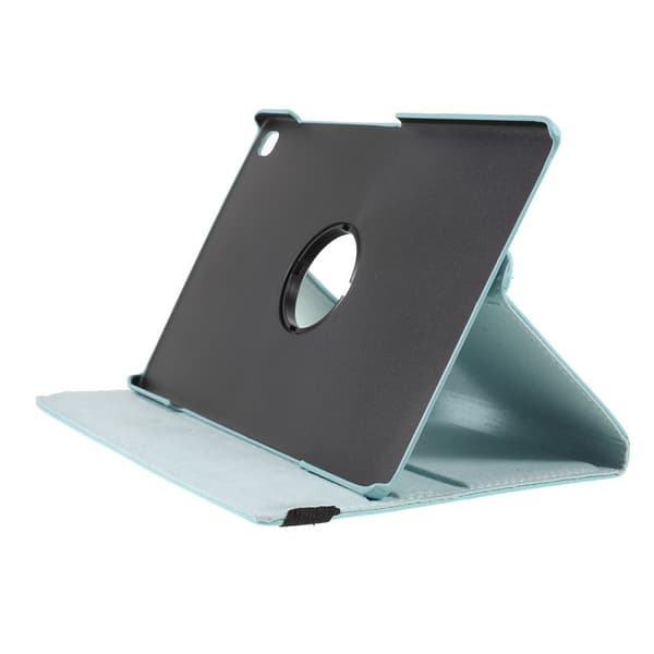 SKALO Samsung Tab S6 Lite 360 Litchi Fodral - Turkos