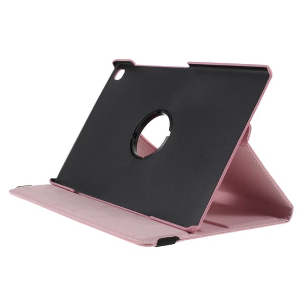 SKALO Samsung Tab S6 Lite 360 Litchi Flip Cover - Pink