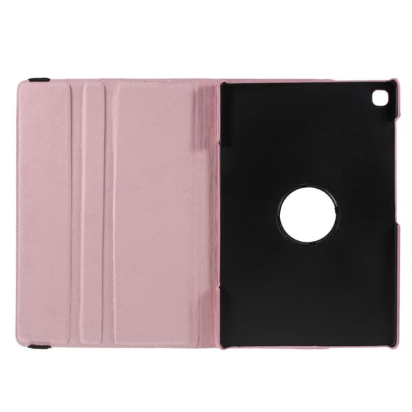SKALO Samsung Tab S6 Lite 360 Litchi Flip Cover - Pink