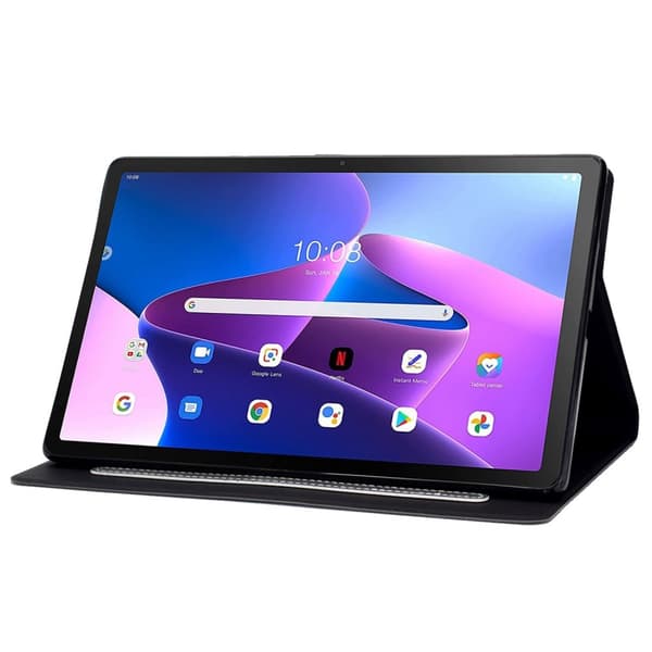 SKALO Lenovo Tab M10 FHD Plus 10.3" PU-læder Flip Cover - Grå