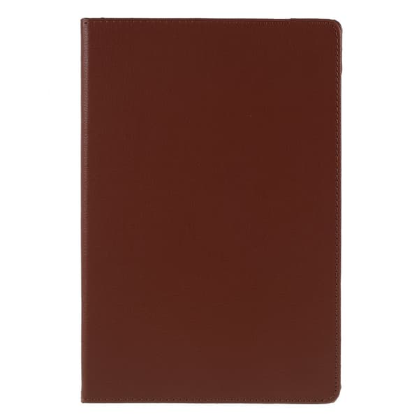SKALO Samsung Tab S6 Lite 360 Litchi Suojakotelo - Ruskea