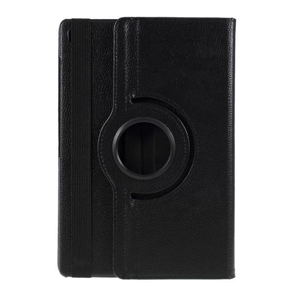 SKALO Samsung Tab S6 Lite 360 Litchi Suojakotelo - Musta