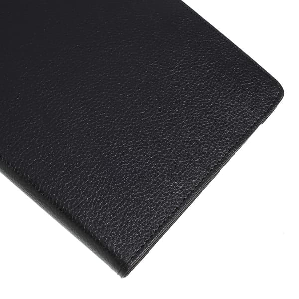 SKALO Samsung Tab S6 Lite 360 Litchi Suojakotelo - Musta