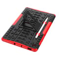 Pikkukuva 7 / 9: SKALO Samsung Tab S6 Lite Armor Tire Hybrid Suojakuori - Punainen