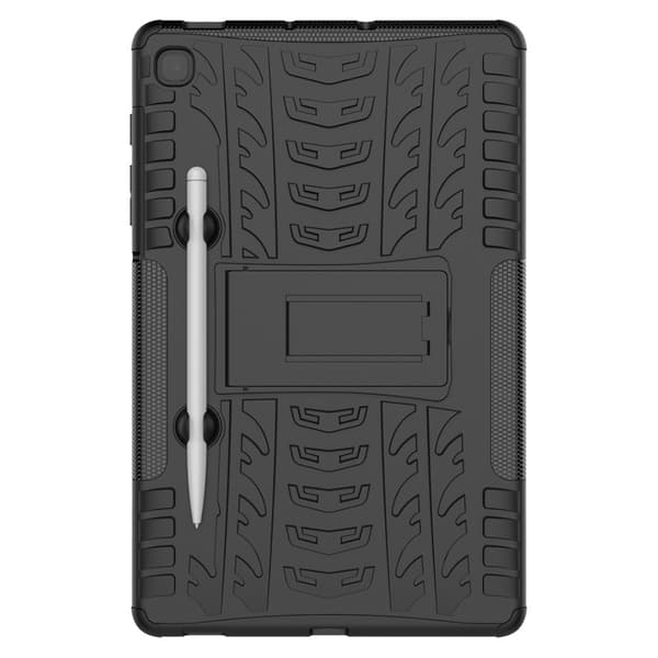 SKALO Samsung Tab S6 Lite Armor Dæk Hybrid Cover - Sort