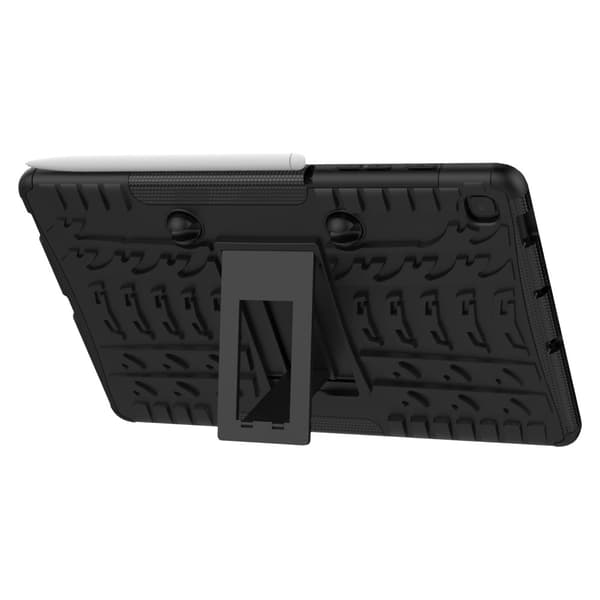 SKALO Samsung Tab S6 Lite Armor Dæk Hybrid Cover - Sort