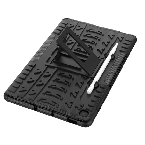 SKALO Samsung Tab S6 Lite Armor Dæk Hybrid Cover - Sort