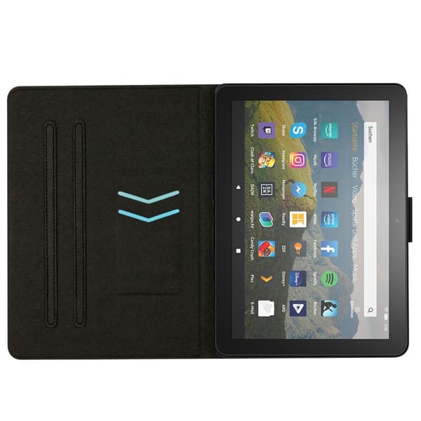 SKALO Amazon Fire HD 10/10 Plus (2021) Marmor Fodral - Motiv 3