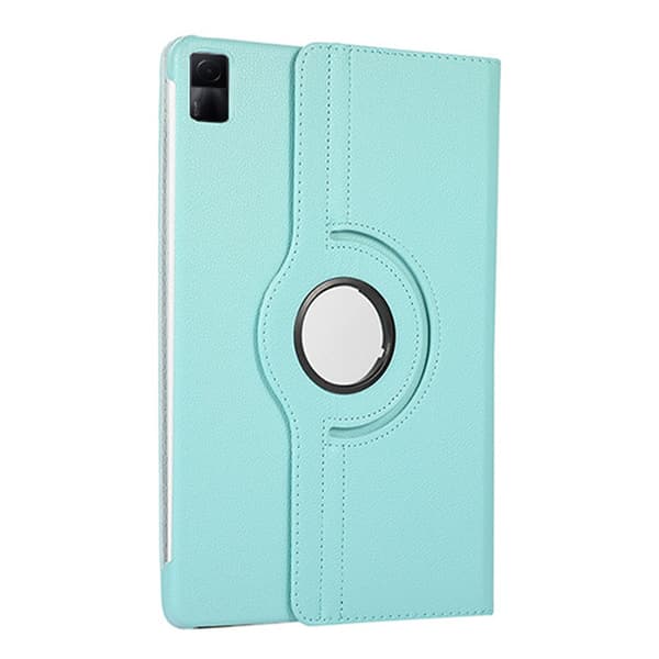 SKALO Xiaomi Redmi Pad 360 Litchi Suojakotelo - Turkoosi